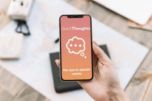 QuickThoughts App - Opina y gana recompensas